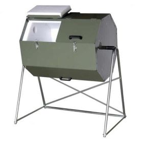 70 Gallon Tumbling Compost Bin Tumbler