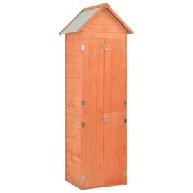 Garden Storage Shed 28"x23.6"x83.9" Wood